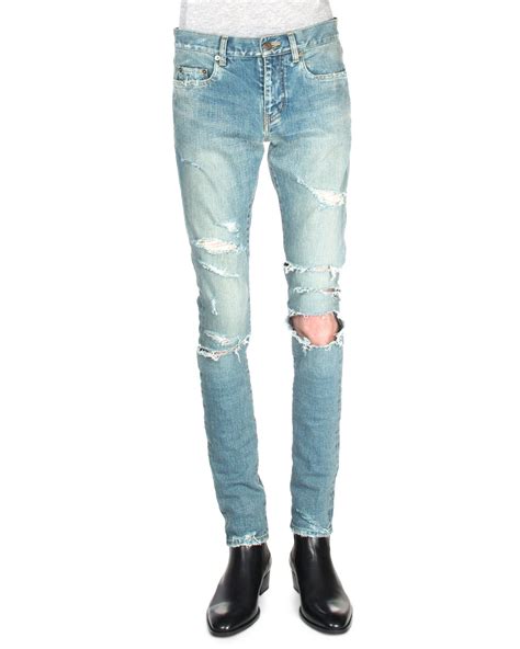 saint laurent mens jeans replica
